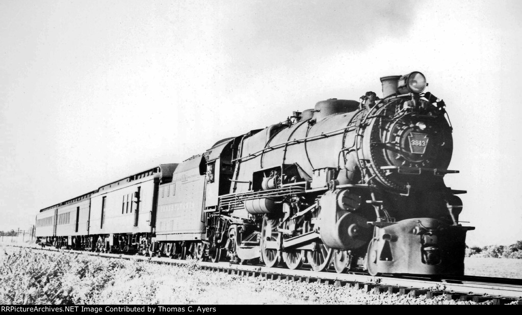 PRR 3843, K-4S, 1946